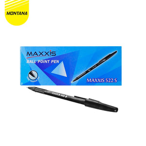 MONTANA Pulpen Pena 0.8mm Ballpoint Pen Alat Tulis Maxxis 522S/Lusin