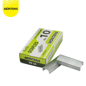 MONTANA Staples Isi Stapler No. 10 Refill Jegrekan Hekter RS-10/10 BOX