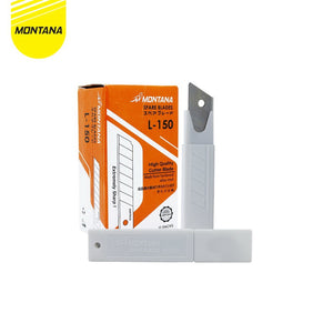 MONTANA Bundling Cutter Pisau Pemotong 15.5 x 4.5 cm + Refill 1 Set Blade Knife CTL-500 + L-150