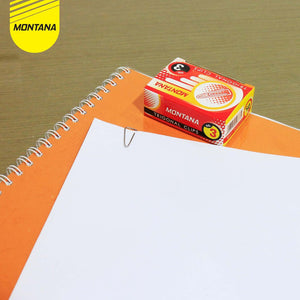MONTANA Trigonal Clips Penjepit Kertas No. 3 25mm Paperclip Klip Segitiga No.3/Retail