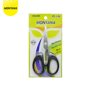 MONTANA Scissors Gunting Stainless Steel 11.5 Cm Multipurpose Kuat Tajam Anti Karat STI-145/Retail