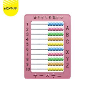 MONTANA Abacus Sempoa Alat Belajar Hitung 10 Baris Learning Tools for Counting TSP-03