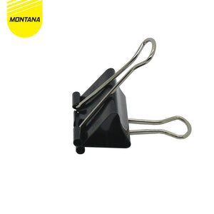MONTANA Binder Clip Penjepit Kertas 41x25 mm 12 Pcs Paperclip Klip Serbaguna MT-BC111