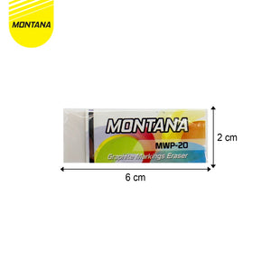 MONTANA Eraser / Penghapus Montana MWP-20 RETAIL