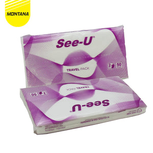 MONTANA Facial Tissue 50 Sheet Tisu Wajah 2ply Halus dan Lembut Travel Pack