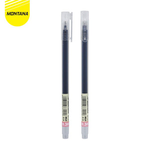 MONTANA Pulpen Gel 0.38mm Ballpoint Pen Ink Pena Alat Tulis TGP-033 Hitam