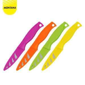 MONTANA Pisau Dapur Stainless Steel 19.3 x 2.7 cm Kitchen Knife Serbaguna MKC-Retail
