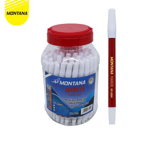 MONTANA Spidol Permanen Kecil Jar 1.0mm Permanent Marker Bullet Nib MP-888MJ