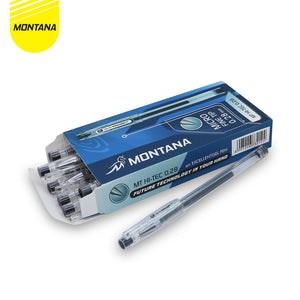 MONTANA Pulpen Gel 0.28mm Ballpoint Pen Water Resistant Alat Tulis
