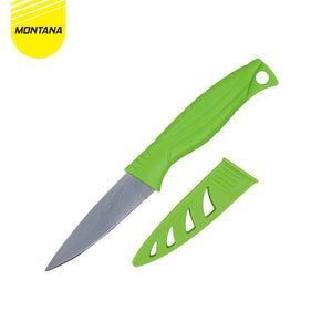 MONTANA Pisau Dapur Stainless Steel 19.3 x 2.7 cm Kitchen Knife Serbaguna MKC-Retail