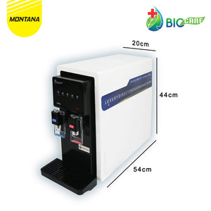 MONTANA Mesin Air RO Filter Air 54 x 20 x 44 Cm Reverse Osmosis Multifunction Dispenser D7-100G