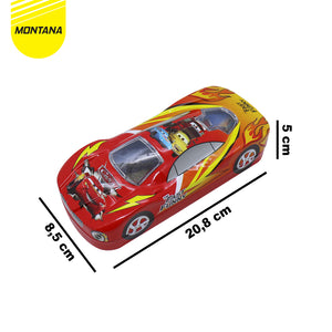 MONTANA Kotak Pensil 20.8 x 8.5 x 5 Cm Pencil Case Random Study Set Tempat Alat Tulis B-233