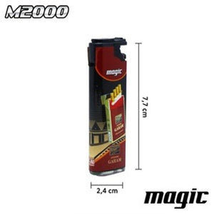 MONTANA Korek Api Bara Gas Lighter 7.7 x 2.4 Cm Modern Contemporary Tahan Angin MN-942KMB/Box