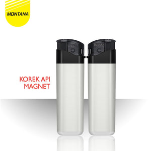 MONTANA Korek Api Gas 8 x 2 cm Lighter Diposable Modern Contemporary PL-322K