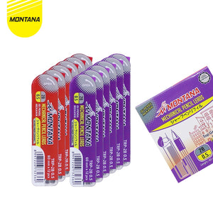 MONTANA Refill Isi Pensil Mekanik 0.5mm 12 Pcs Mechanical Pencil Leads Alat Tulis TRP-2B/0.5mm