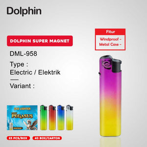 MONTANA Korek Api Bara Gas Lighter Colorfull Disposable Windroof & Metal Case Series
