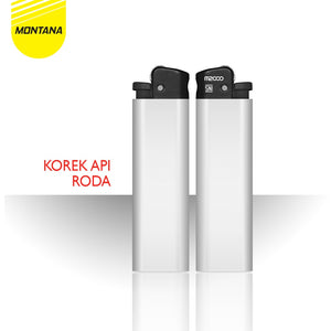 MONTANA Korek Api Gas 8 x 2 cm Lighter Diposable Modern Contemporary M-08