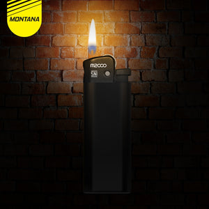 MONTANA Korek Gas Roda 8 x 2 cm Lighter Diposable Modern Contemporary M-08Mini