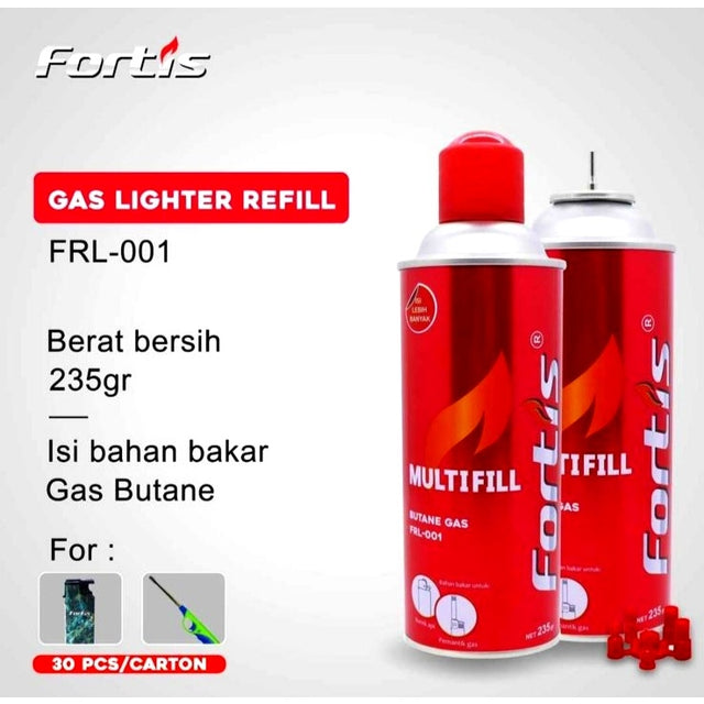 MONTANA Refill Korek Api Gas Lighter 235g Modern Contemporary FRL-001