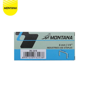 MONTANA Staples Isi Stapler Tembak 45821 Refill Gun Tacker RS-13/6-Retail