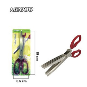 MONTANA Gunting Sayur 5 Lapis 19 x 6.5 cm Vegetable Scissors Tahan Karat SMS-170/175-Retail