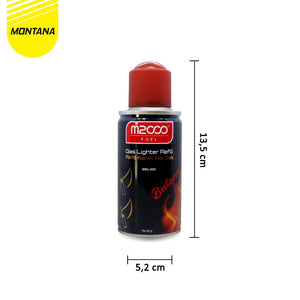 MONTANA Refill Korek Api Gas Lighter 80g Modern Contemporary MRL-002/Retail