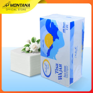 MONTANA Facial Tissue 200 Sheet 2 Ply Tisu Wajah Halus dan Lembut