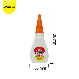 MONTANA Super Glue Lem Korea Kaca Besi Adhesive Glue Perekat Serbaguna MBL-01