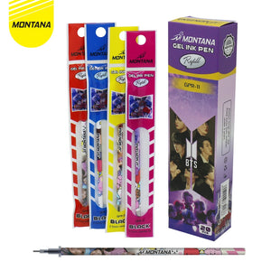 MONTANA Gel Pen Refill 0.5mm 1 Box 20 Set Isi Pulpen Gel GPR-11