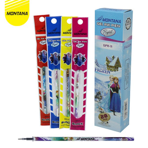 MONTANA Gel Pen Refill 0.5mm 1 Box 20 Set Isi Pulpen Gel GPR-11