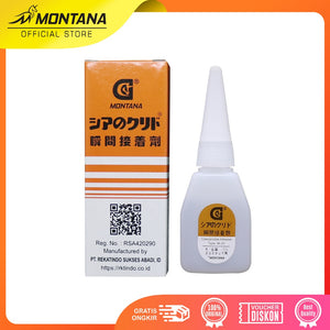 MONTANA Lem Korea Kaca Besi Box Besar 50 Pcs Adhesive Glue Perekat Serbaguna GL-06/BIGBOX