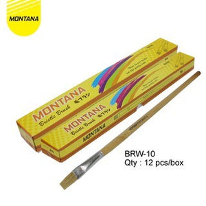 MONTANA Brush Kuas Cat Air Lukis 31.8 cm Watercolor Brush Acrylic Nylon BRW-2/Box