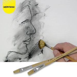 MONTANA Brush Kuas Cat Air Lukis 31.8 cm Watercolor Brush Acrylic Nylon BRW-2/Retail