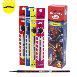 MONTANA Gel Pen Refill 0.5mm 1 Box 20 Set Isi Pulpen Gel GPR-11