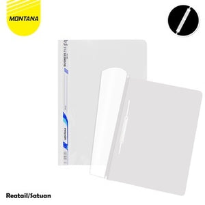 MONTANA File Bisnis Map Plastik F4 Business File Dokumen Folder TBF-F4/Retail