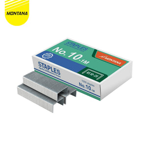 MONTANA Staples Isi Stapler No. 10 Refill Jegrekan Hekter RS10-20New/Bigbox