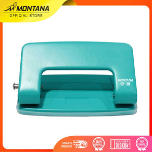 MONTANA Punch Pembolong Kertas Maksimum A4 Paper Hole Puncher With Lock HP-30