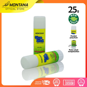MONTANA Glue Stick Lem Batang 25g 24 Pcs Excellent Adhesive Perekat Serbaguna GS-25/Box