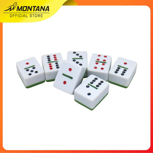 MONTANA Batu Domino Gaplek Game Kartu 1 Set Domino Stone Double 6 Dots TDM-28/Pack