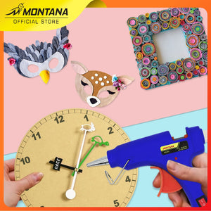 MONTANA Glue Gun Lem Tembak 20 Watt Perekat Serbaguna GG-01 Merah