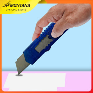 MONTANA Cutter Pisau Pemotong 15 x 3 cm Blade Knife Serbaguna CT-700/Retail