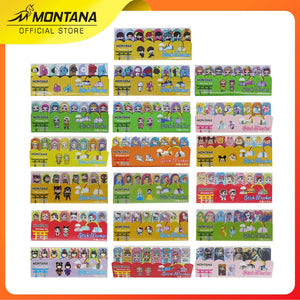 MONTANA Sticky Note Kertas Memo Tempel Stick Marker Motif Random 213