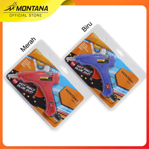 MONTANA Glue Gun Lem Tembak 20 Watt Perekat Serbaguna GG-01 Merah
