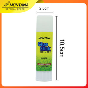 MONTANA Glue Stick Lem Batang 25g 24 Pcs Excellent Adhesive Perekat Serbaguna GS-25/Box