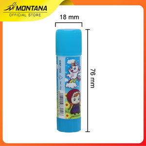 MONTANA Glue Stick Fancy Lem Batang 10g Excellent Adhesive Perekat Serbaguna GSF-10/Retail