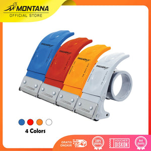 MONTANA Tape Dispenser Pemotong Lakban 15x 5.5 x 12.5 cm Tape Cutter Serbaguna TPT-502
