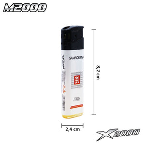 MONTANA x M2000 Korek Api Gas 8.2 x 2.4 cm 50 Pcs Windproof Diposable NYA-311KWS/Box