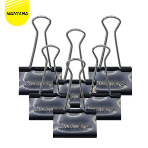 MONTANA Binder Clip Penjepit Kertas 190 x 60 mm 6 Pcs Paperclip Klip Serbaguna MTBC-280