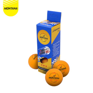 MONTANA Bola Ping Pong Tenis Meja 3 Buah Table Tennis Ball TTM-3