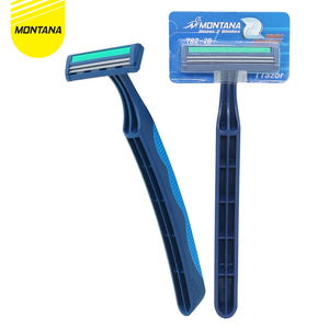 MONTANA 3 Razor Blades Stainless Alat Cukur 2 Mata Pisau 118m Perfection Shaving TRZ-2B
